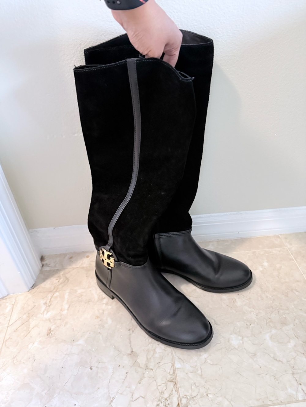Tory Burch Miller Tall Riding Boots